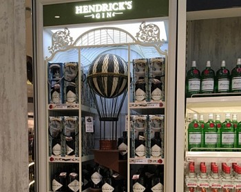 Backwall Hendrick´s Gin