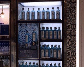 Bombay Sapphire Backwall